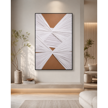 لوحة ديكور بإطار أسود مقاس 100 × 150 سم
