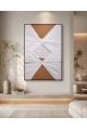 لوحة ديكور بإطار أسود مقاس 100 × 150 سم لوحة ديكور بإطار أسود مقاس 100 × 150 سم