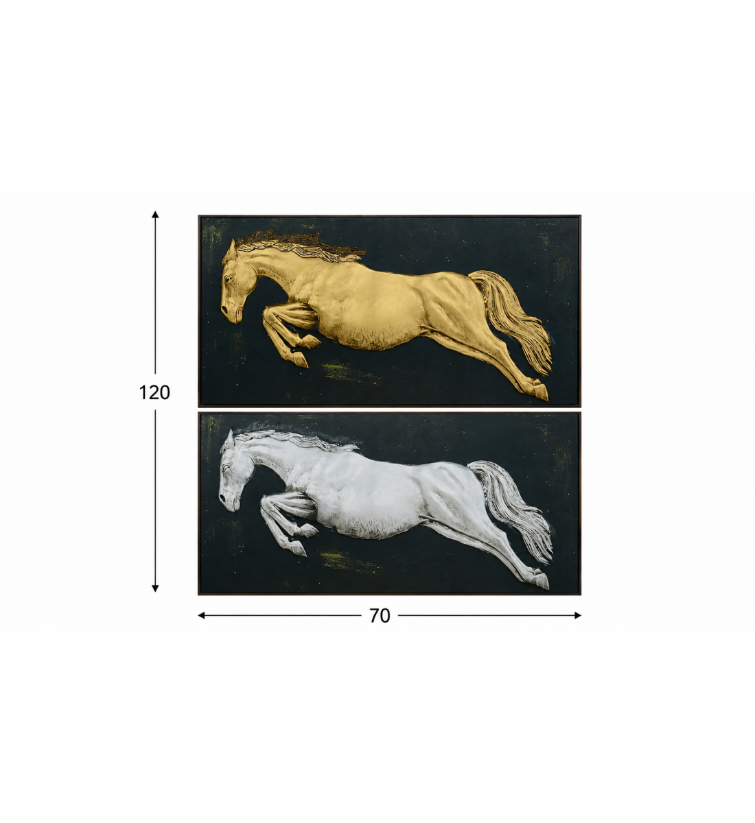 لوحة فنية طولية مقاس 70 × 120 سم لوحة فنية طولية مقاس 70 × 120 سم
