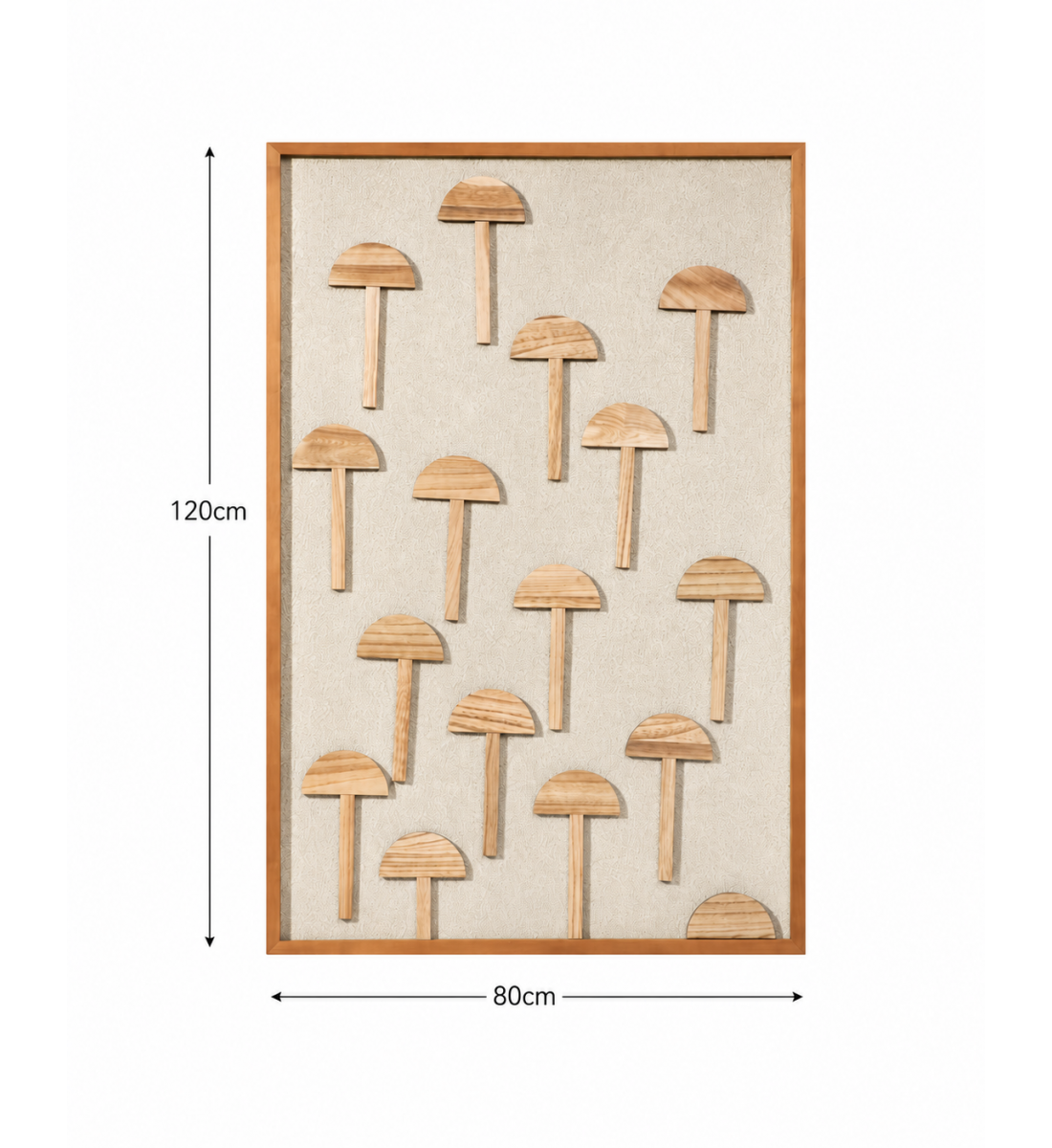 لوحة ديكور بإطار بيج مقاس 120 × 80 سم لوحة ديكور بإطار بيج مقاس 120 × 80 سم
