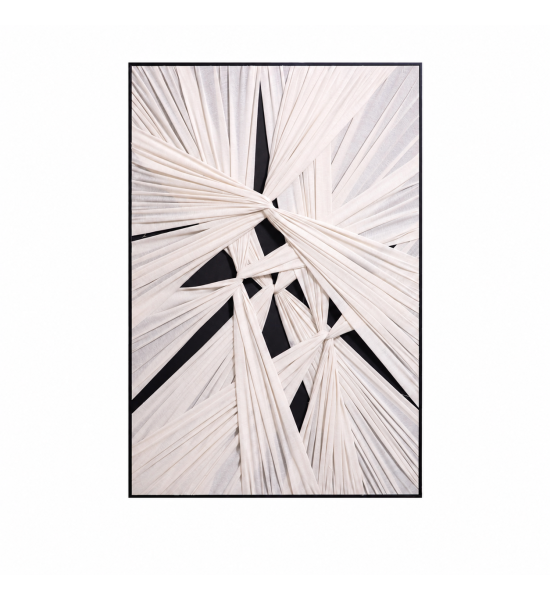 لوحة فنية بإطار أسود مقاس 80 × 120 سم لوحة فنية بإطار أسود مقاس 80 × 120 سم