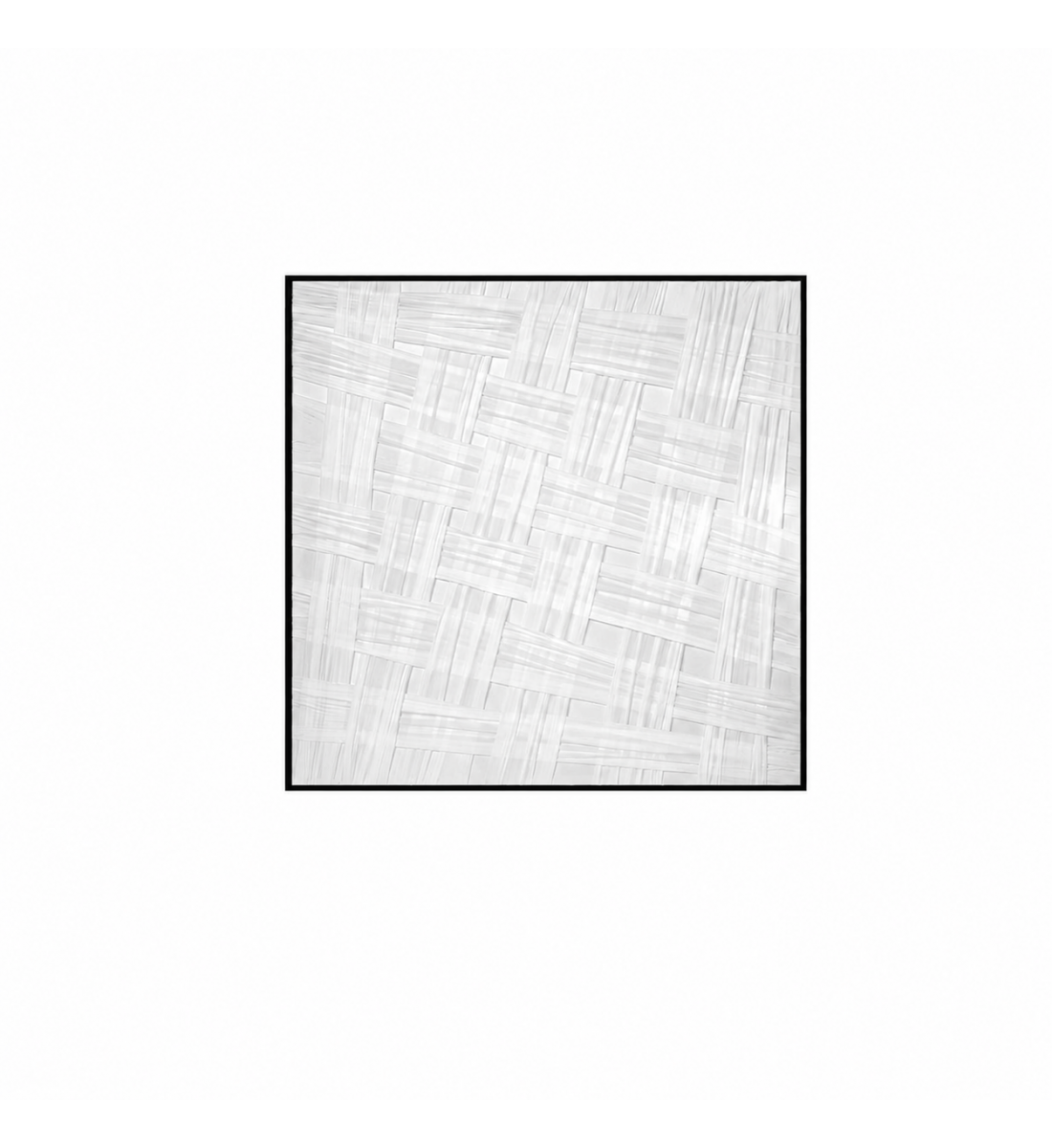 لوحة ديكور مربعة بإطار أسود مقاس 80 × 80 سم لوحة ديكور مربعة بإطار أسود مقاس 80 × 80 سم