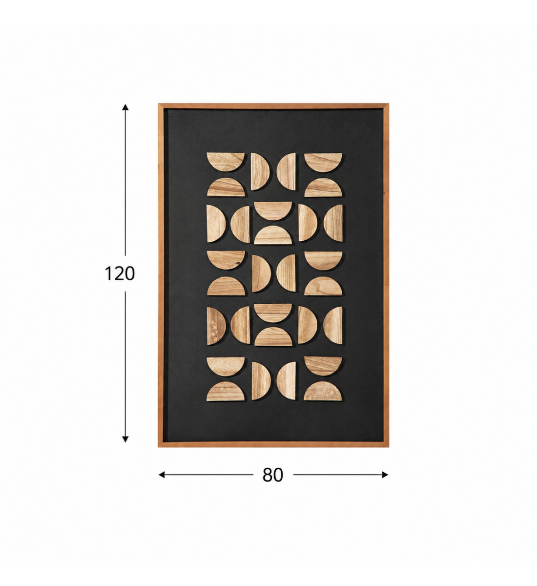 لوحة فنية بإطار أسود مقاس 120 × 80 سم لوحة فنية بإطار أسود مقاس 120 × 80 سم