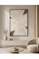 لوحة فنية للحائط بإطار أسود مقاس 80 × 120 سم لوحة فنية للحائط بإطار أسود مقاس 80 × 120 سم
