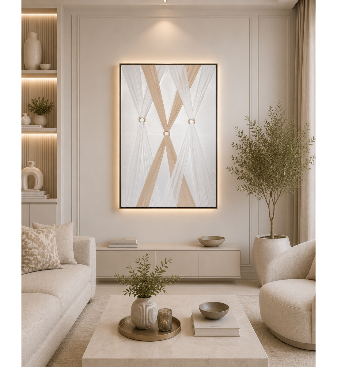 لوحة فنية راقية بإطار أسود مقاس 80 × 120 سم لوحة فنية راقية بإطار أسود مقاس 80 × 120 سم