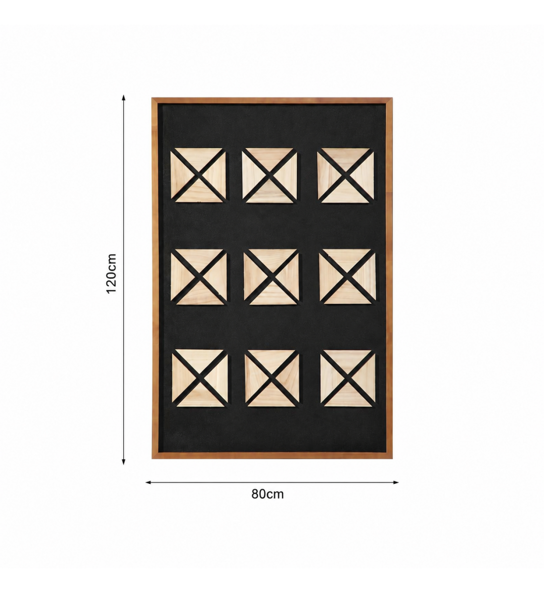 لوحة فنية للحائط بإطار أسود مقاس 120 × 80 سم لوحة فنية للحائط بإطار أسود مقاس 120 × 80 سم