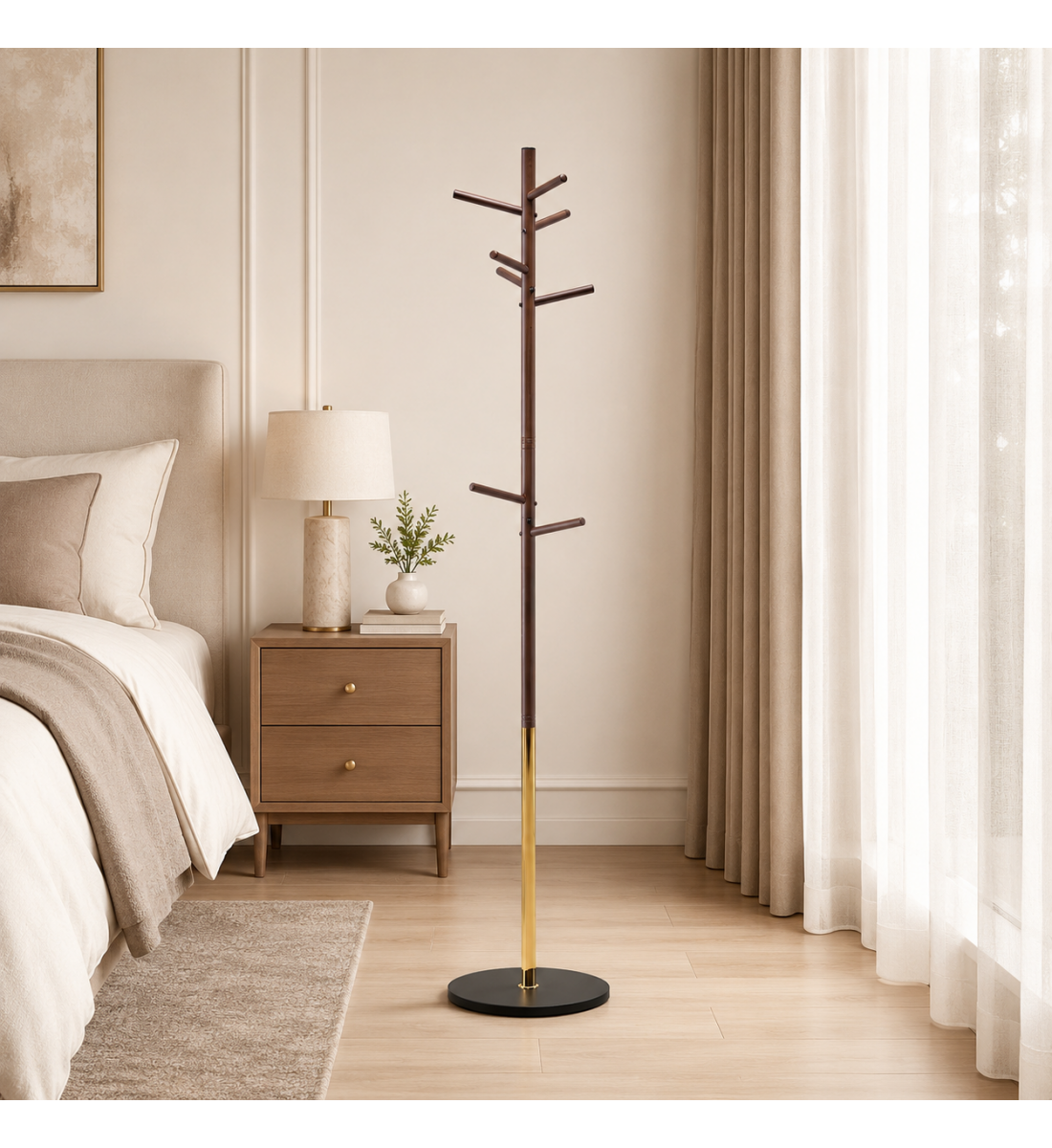 علاقة ملابس باللون كوفى و جولد
مقاس 190× 36 سم علاقة ملابس باللون كوفى و جولد
مقاس 190× 36 سم