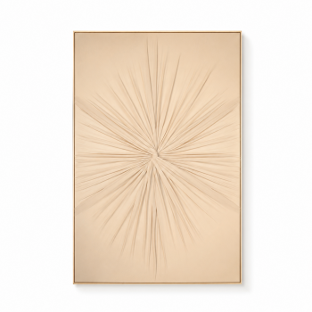 لوحة ديكور بإطار بيج مقاس 100 × 150 سم لوحة ديكور بإطار بيج مقاس 100 × 150 سم