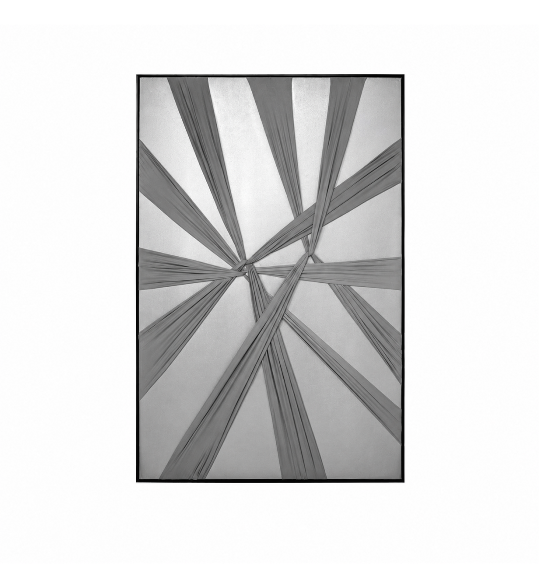 لوحة حائط كبيرة بإطار أسود مقاس 150 × 100 سم