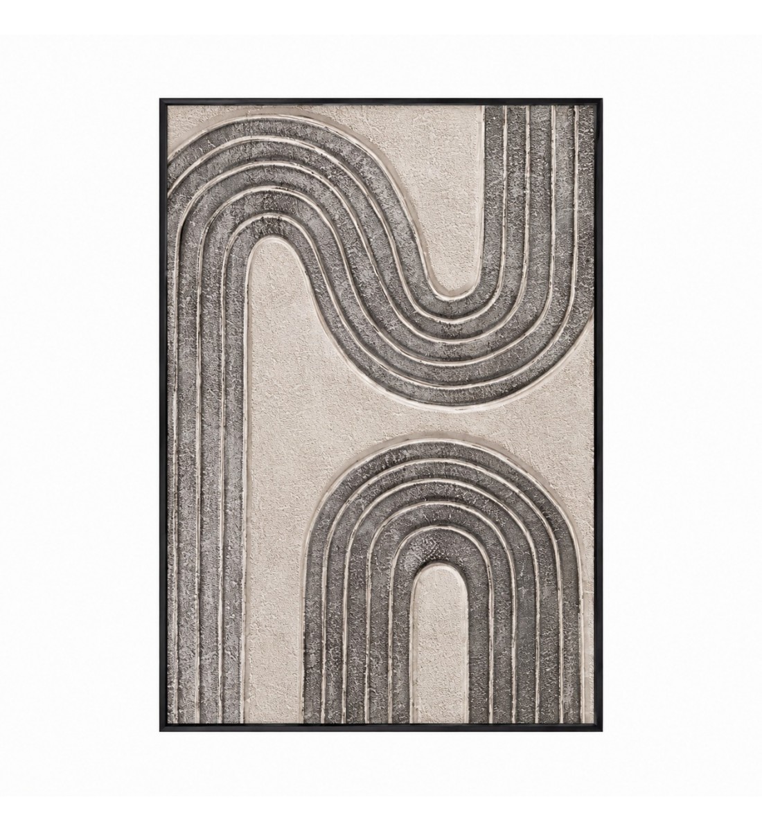 لوحة ديكور بإطار أسود مقاس 80 × 120 سم لوحة ديكور بإطار أسود مقاس 80 × 120 سم