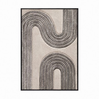 لوحة ديكور بإطار أسود مقاس 80 × 120 سم لوحة ديكور بإطار أسود مقاس 80 × 120 سم