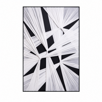 لوحة ديكور عصرية بإطار أسود مقاس 100 × 150 سم لوحة ديكور عصرية بإطار أسود مقاس 100 × 150 سم