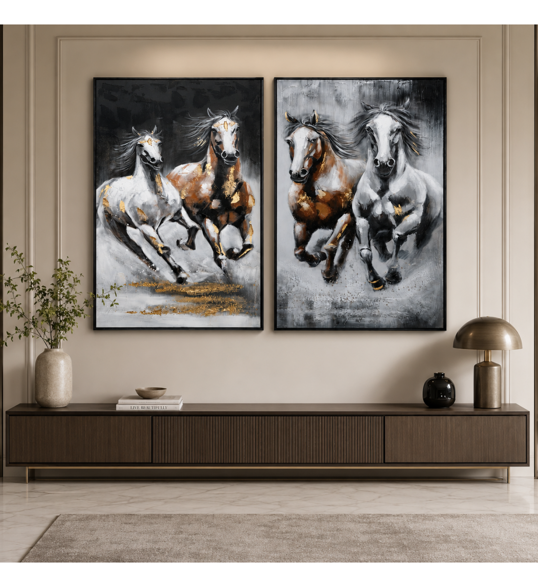 لوحة فنية للديكور مقاس 80 × 120 سم لوحة فنية للديكور مقاس 80 × 120 سم