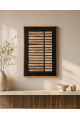 لوحة حائط بإطار أسود مقاس 120 × 80 سم لوحة حائط بإطار أسود مقاس 120 × 80 سم