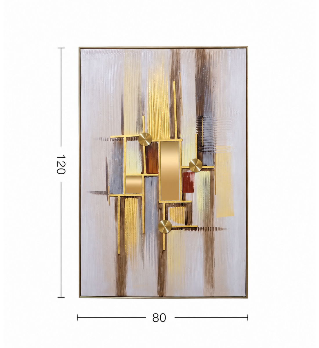 لوحة فنية عصرية مقاس 120 × 80 سم لوحة فنية عصرية مقاس 120 × 80 سم