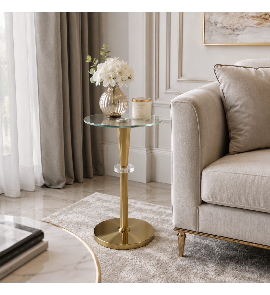 طاولة خدمة مفرد ذهبى
بتصميم عصرى و أنيق طاولة خدمة مفرد ذهبى
بتصميم عصرى و أنيق
