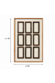 لوحة حائط بإطار بيج مقاس 120 × 80 سم لوحة حائط بإطار بيج مقاس 120 × 80 سم
