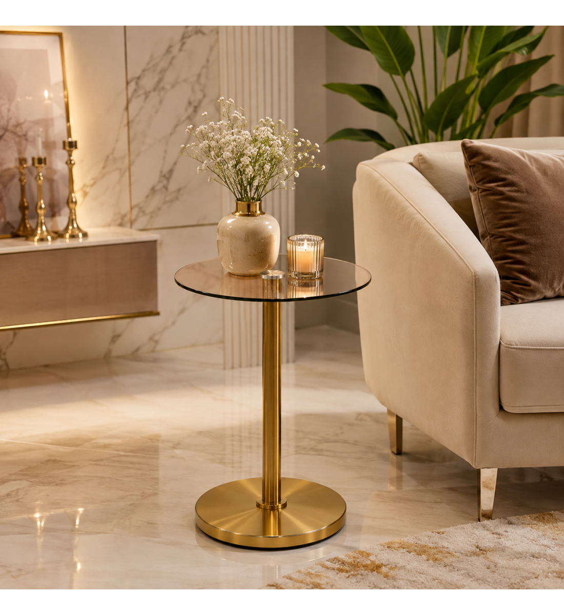طاولة خدمة مفرد ذهبى
بتصميم عصرى و أنيق طاولة خدمة مفرد ذهبى
بتصميم عصرى و أنيق