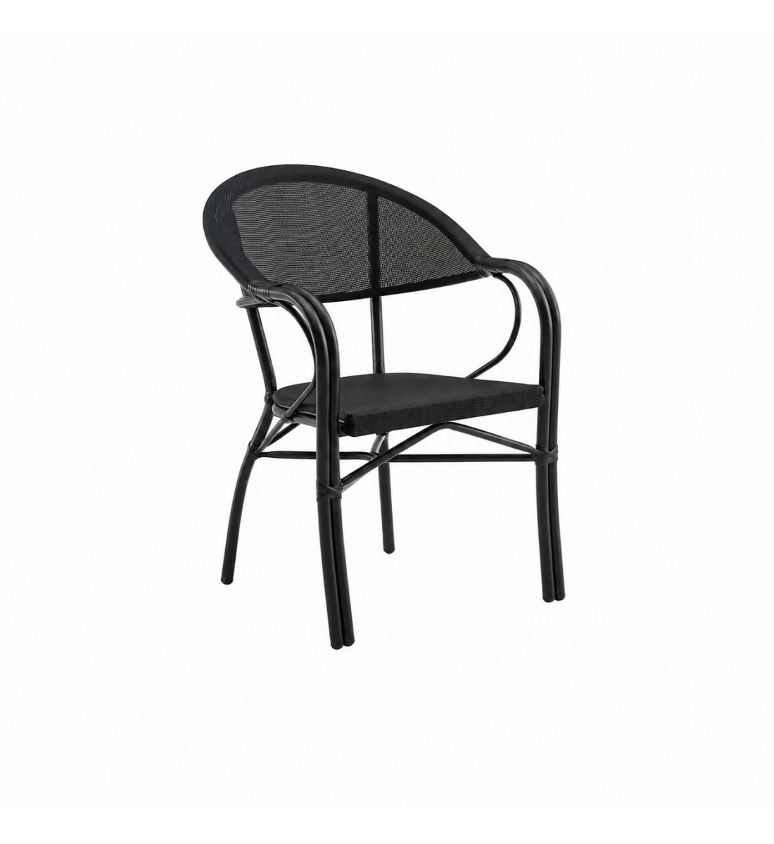 كرسي مودرن باللون الأسود كرسي مودرن باللون الأسود