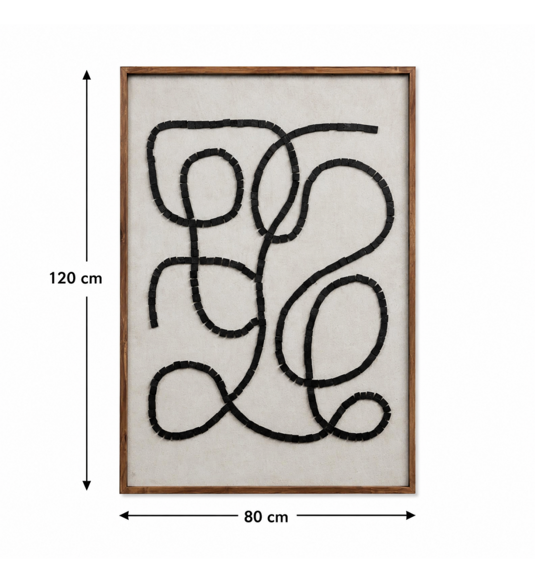 لوحة ديكور مستطيلة مقاس 120 × 80 سم