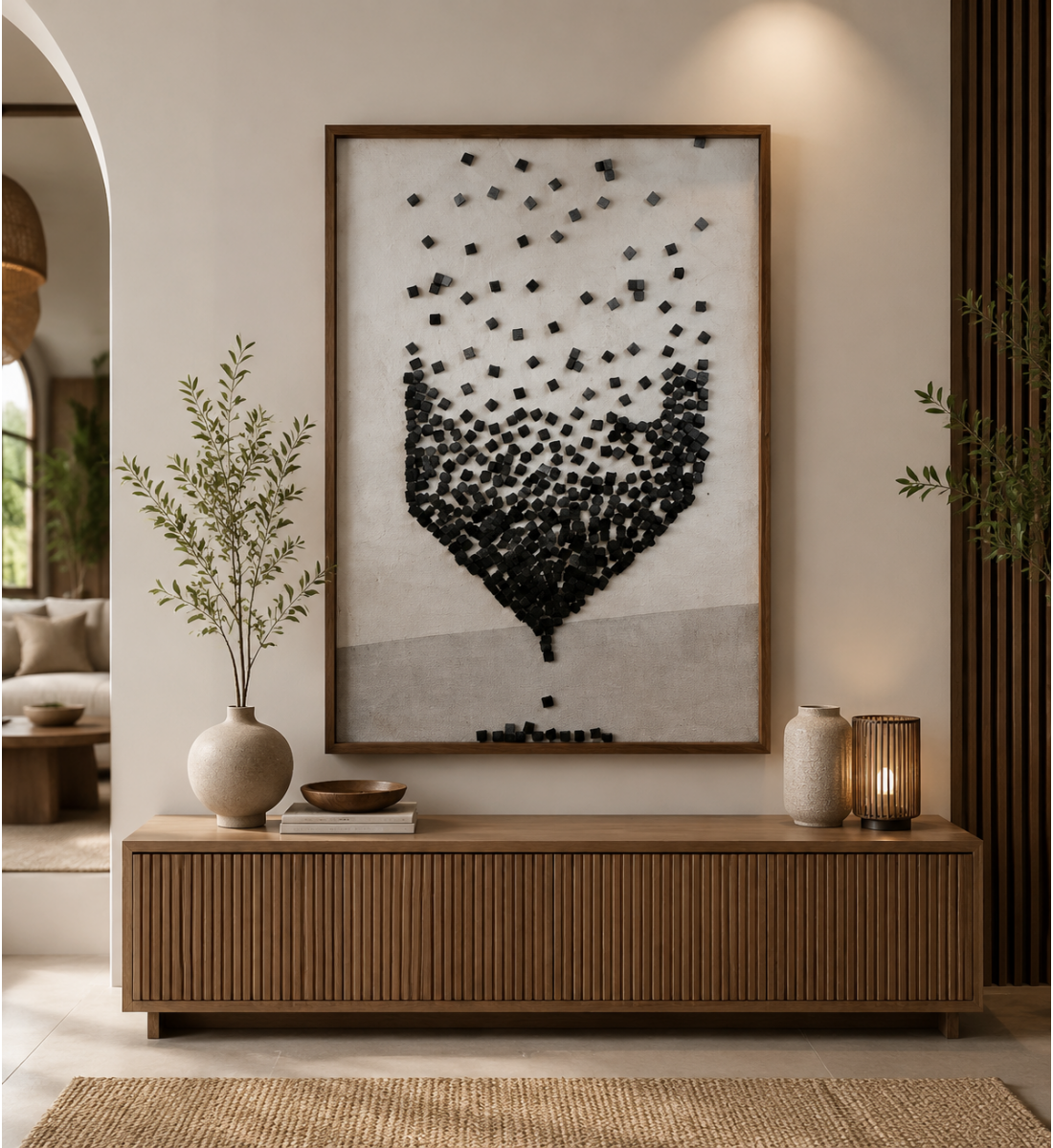 لوحة حائط مستطيلة مقاس 120 × 80 سم لوحة حائط مستطيلة مقاس 120 × 80 سم