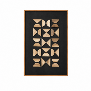 لوحة ديكور بإطار أسود مقاس 120 × 80 سم لوحة ديكور بإطار أسود مقاس 120 × 80 سم