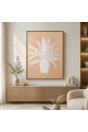 لوحة ديكور بإطار بيج مقاس 120 × 80 سم لوحة ديكور بإطار بيج مقاس 120 × 80 سم