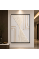 لوحة ديكور بإطار أسود مقاس 100 × 150 سم لوحة ديكور بإطار أسود مقاس 100 × 150 سم
