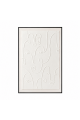 لوحة ديكور بإطار أسود مقاس 120 × 80 سم لوحة ديكور بإطار أسود مقاس 120 × 80 سم