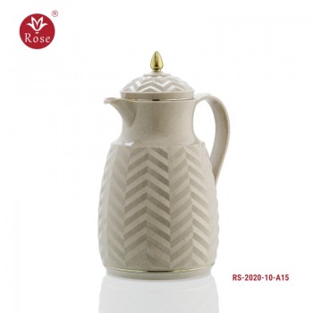  ترمس روز 1.0 لتر مذهب بشكل انيق