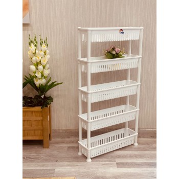 رف بلاستيك 5 دور مقسم 