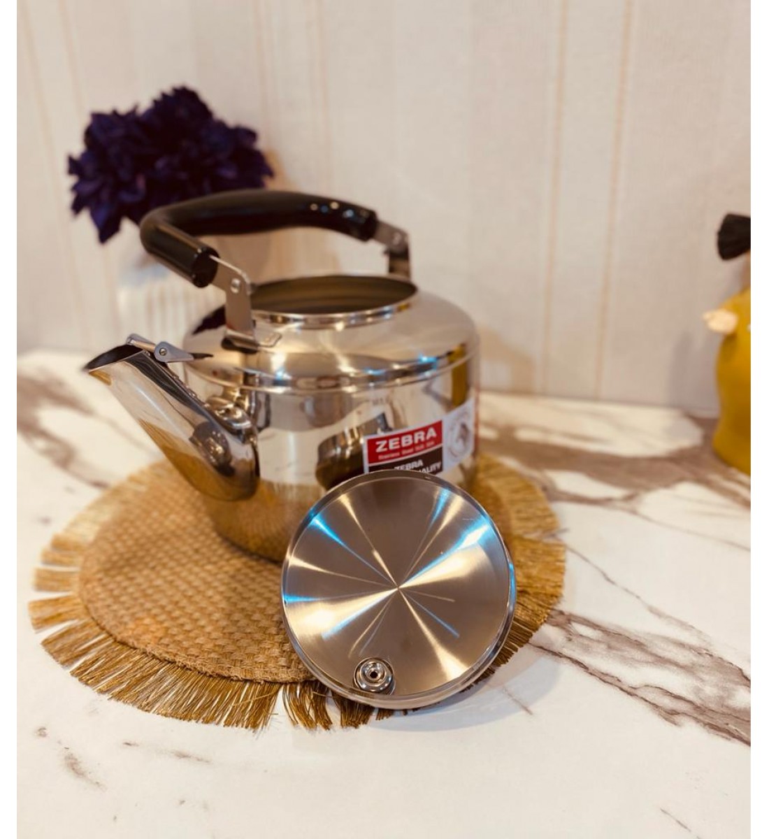 ابريق استيل بيد مانع للحرارة   4.5لتر