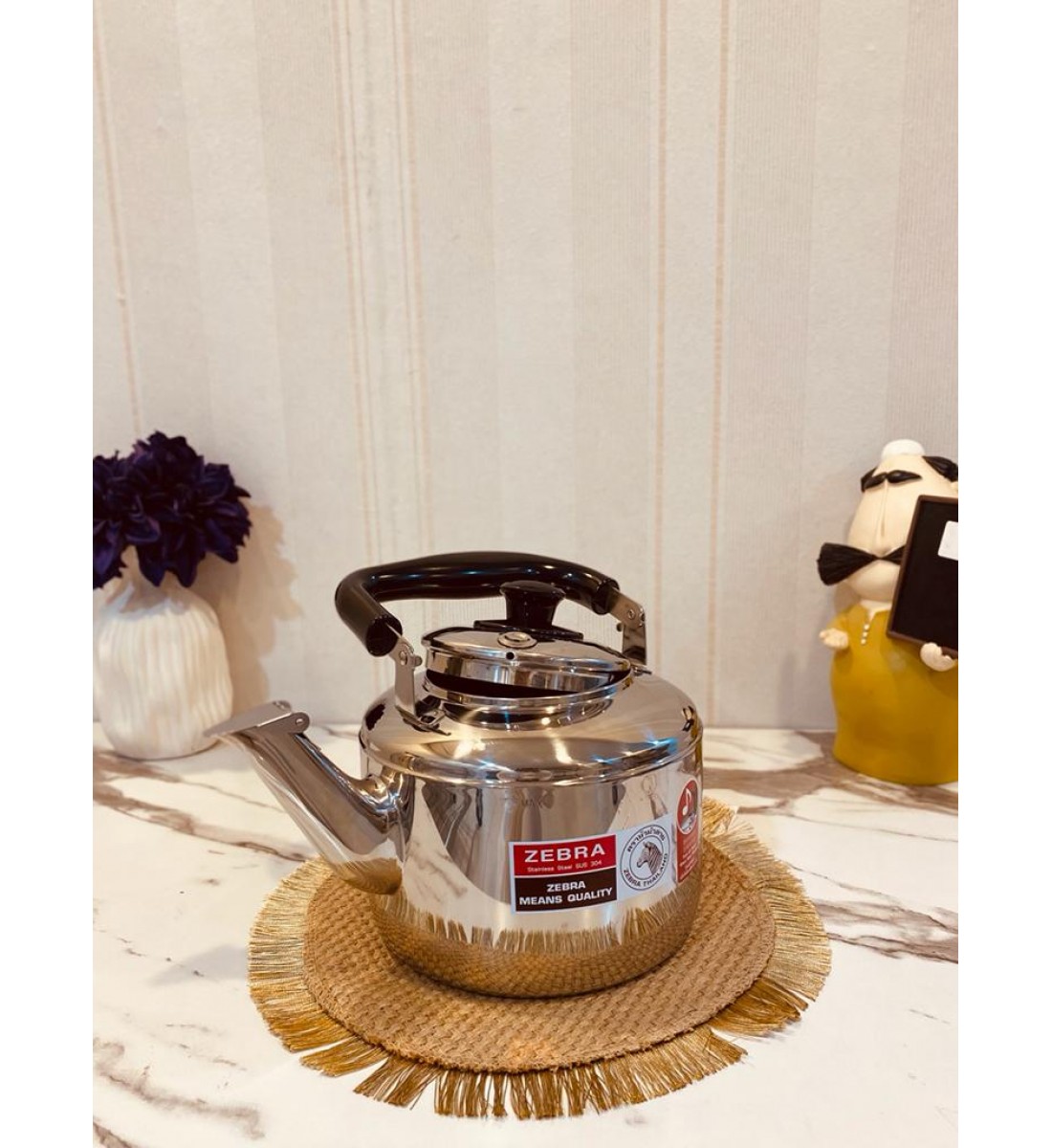 ابريق استيل بيد مانع للحرارة   4.5لتر