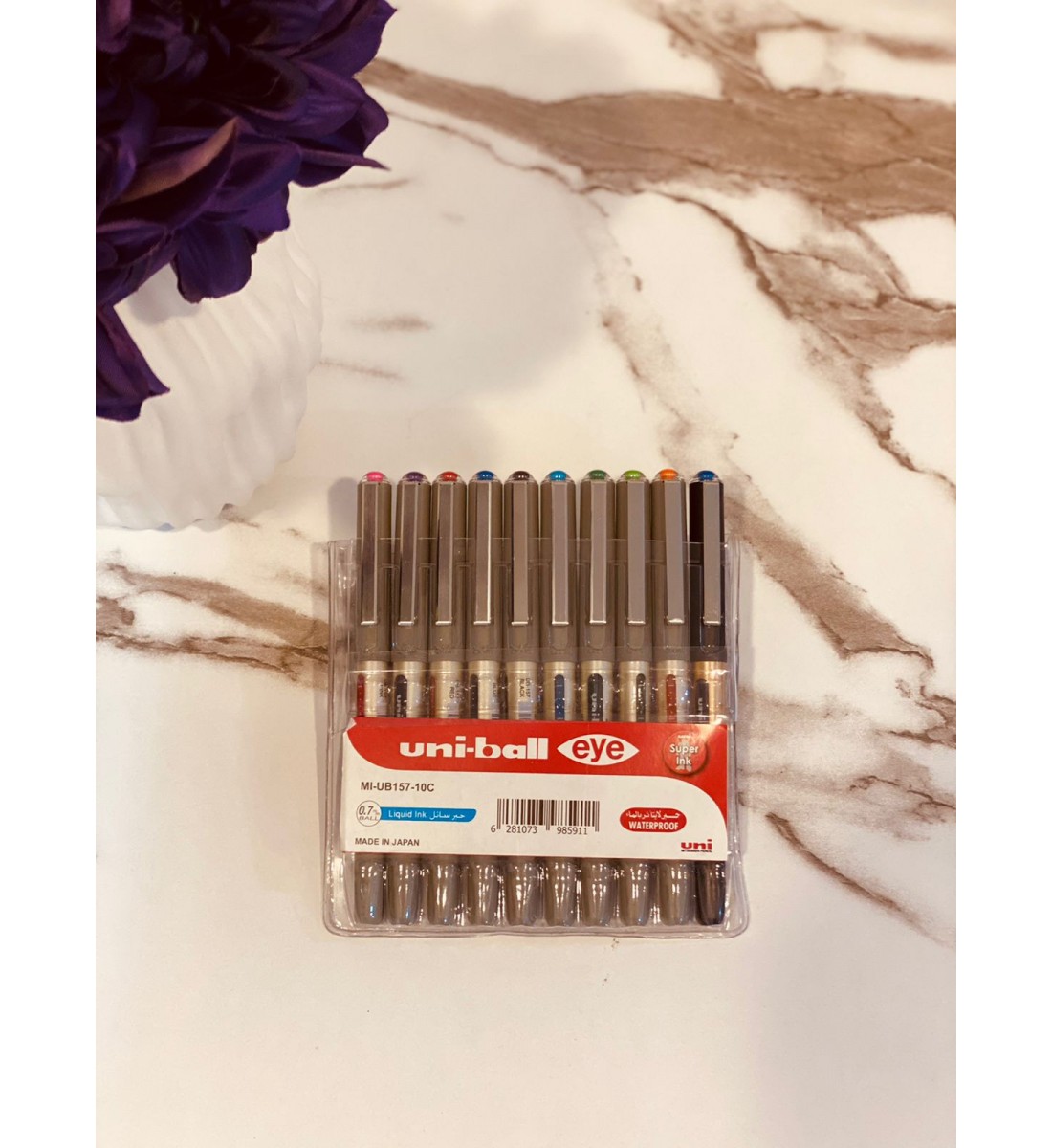 Uni ball pens liquid 10pcs-colors