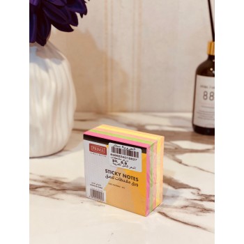 ورق ملاحظات لاصق  بريما  متعدد الاستخدامات 7*7سم