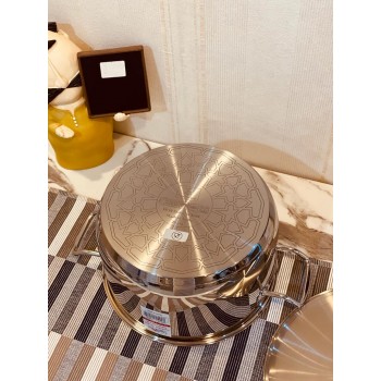 قدر عايدي استيل هندي 7.50لتر