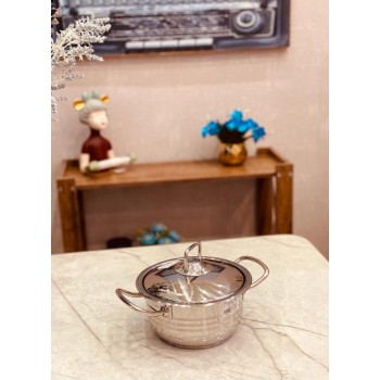 قدر  استيل هندي 16سم