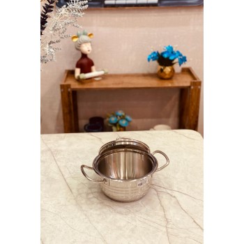 قدر  استيل هندي 16سم