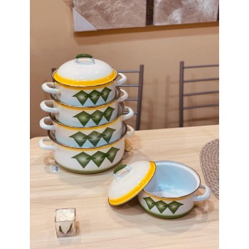 طقم قدور غضار اندونسي5 حبة