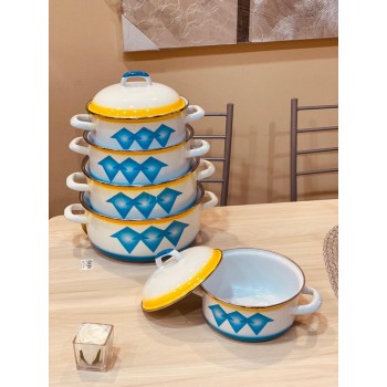 طقم قدور غضار اندونسي5 حبة