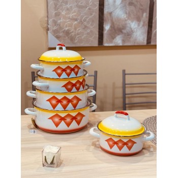 طقم قدور غضار اندونسي5 حبة