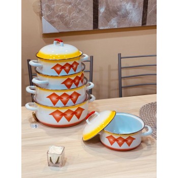 طقم قدور غضار اندونسي5 حبة