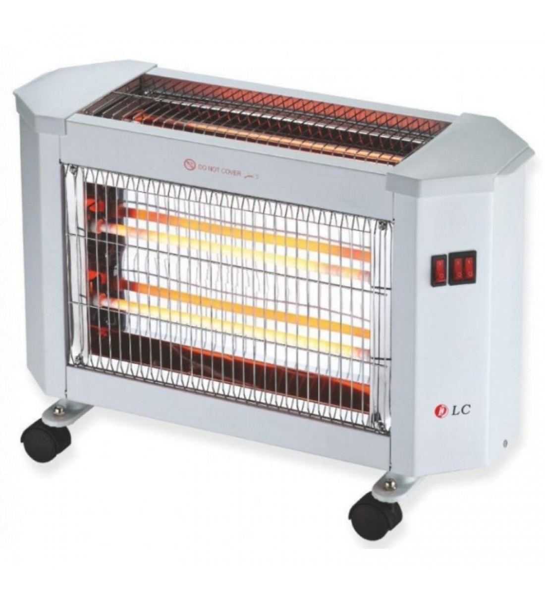 DLC Electric Heater 3 Faces White Color 2400 Watts – DLC-R5837