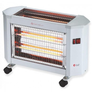 مدفأة كهربائية 3 وجوه لون أبيض 2400 واط من DLC – DLC-R5837