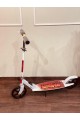 Scooter 2 wheels made of durable aluminum with a comfortable handle, height of 115 cm, foldable