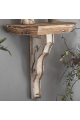Rustic wooden wall hanging size 48 * 30 * 48 cm