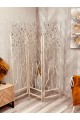 Wall partition, rustic iron decor, size 125 * 3 * 173 cm