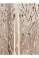 Wall partition, rustic iron decor, size 125 * 3 * 173 cm
