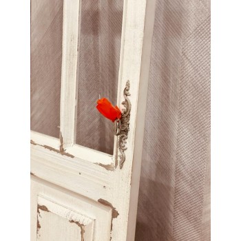 باب ديكور شكل شباك خشب ريفي مقاس 220*31 سم باب ديكور شكل شباك خشب ريفي مقاس 220*31 سم