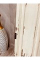 Decorative door in the form of a rustic wood window, size 220 * 31 cm